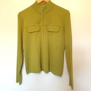 Chiara Marconi zip up sweater L